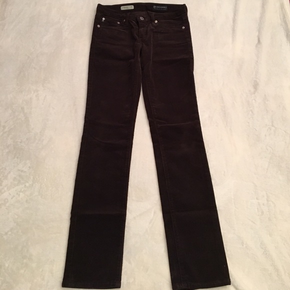 AG Adriano Goldschmied Stevie cords brown 26 EUC - Picture 2 of 4